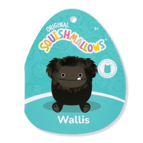 Squishmallows 16'' Wallis Black Bigfoot Plush (Target Exclusive) - Picture 3 of 4